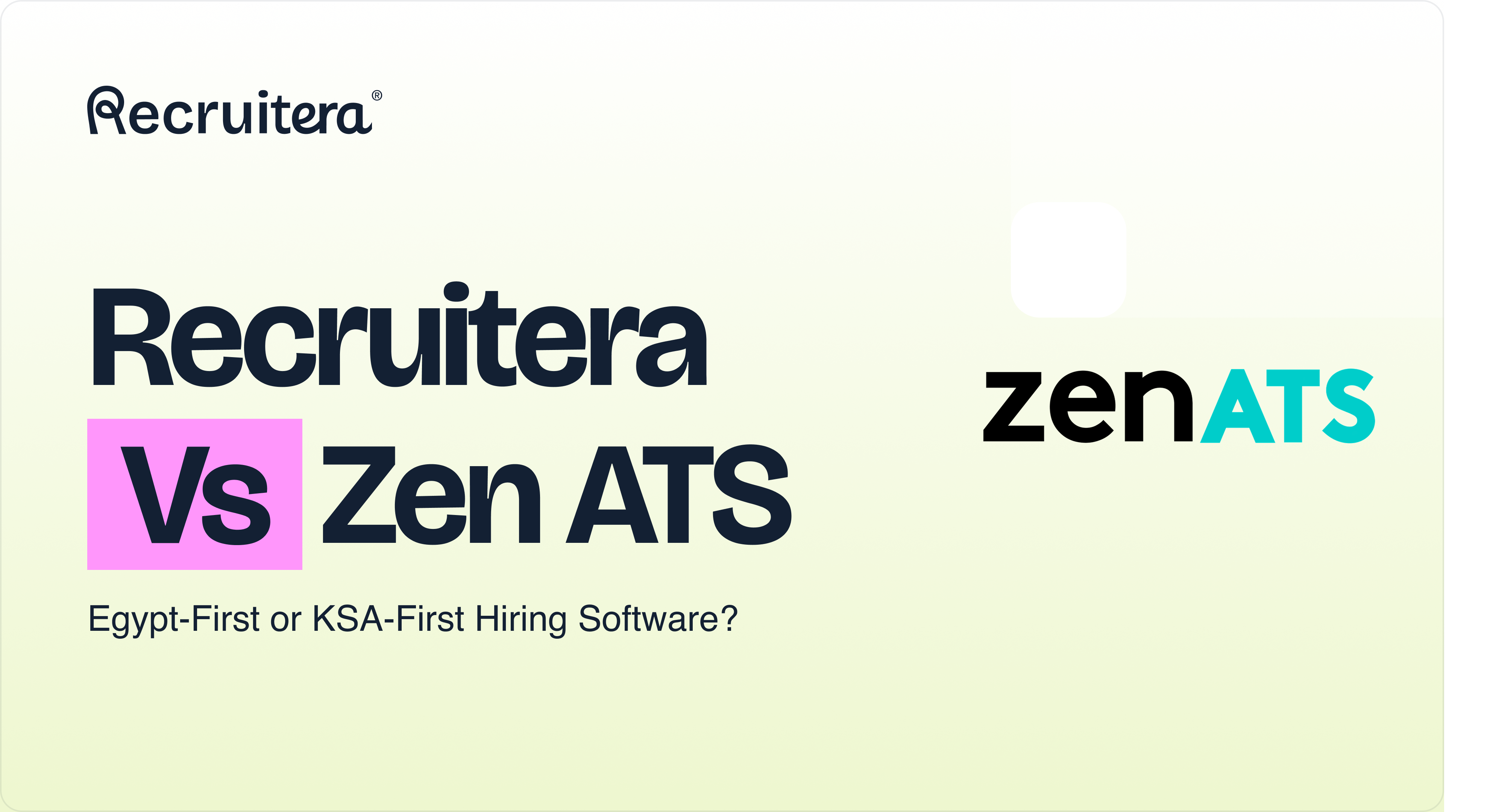 Recruitera vs Teamtailor: career-site specialist or MENA ATS?