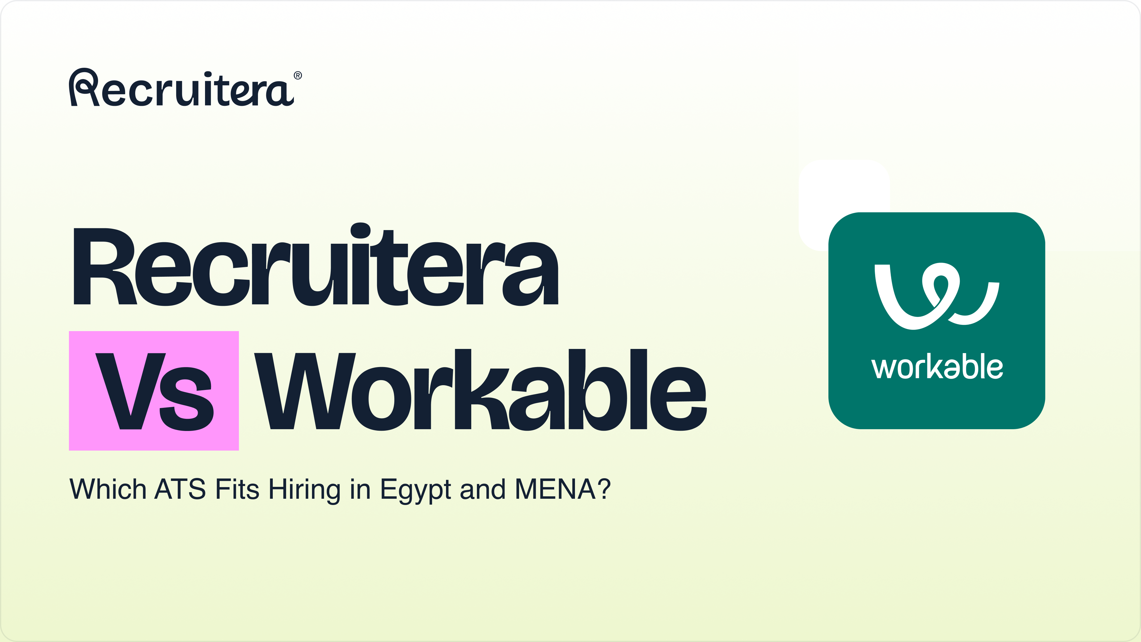 Recruitera vs Teamtailor: career-site specialist or MENA ATS?